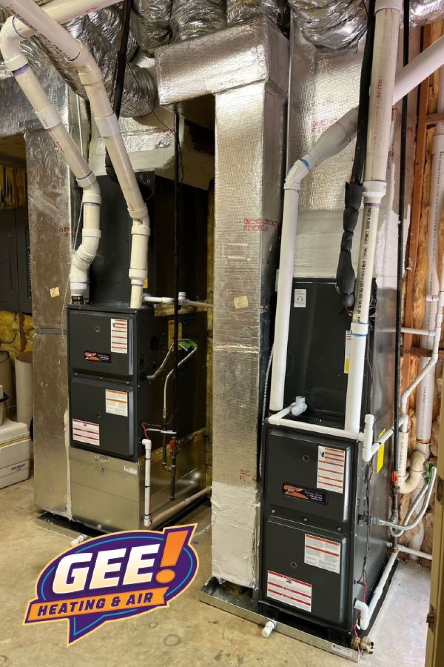 Gee! Heating & Air Furnace Replacement